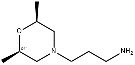 3-((2S,6R)-2,6-二甲基吗啉代)丙-1-胺 结构式