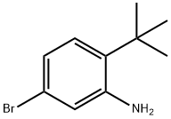 5-bromo-2-tert-butylphenylamine 结构式