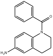 1-苯基-1,2,3,4-四氢喹啉-6-胺 结构式