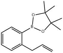 2-丙烯基-苯硼酸酯 结构式
