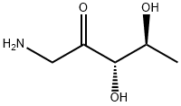 1-氨基-1,5-二脱氧-L-赤式-戊酮糖 结构式