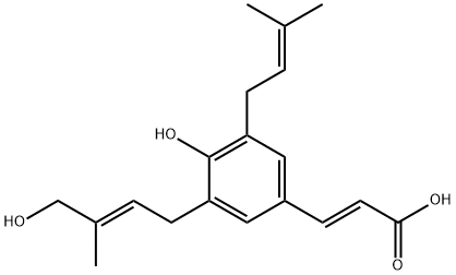 茵陈蒿酸A 结构式