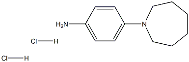 4-azepan-1-ylaniline dihydrochloride 结构式