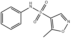 4-Isoxazolesulfonanilide,5-methyl-(4CI) 结构式