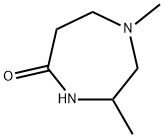 5H-1,4-Diazepin-5-one,hexahydro-1,3-dimethyl-(5CI) 结构式