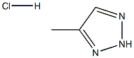 1H-1,2,3-Triazole, 5-methyl-, hydrochloride (1:1) 结构式