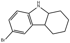1H-Carbazole, 6-broMo-2,3,4,4a,9,9a-hexahydro- 结构式