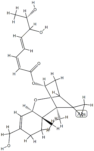 16-hydroxytrichodermadienediol A 结构式