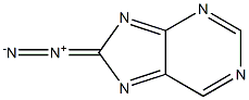 8H-Purin-8-imine,  N-imino- 结构式