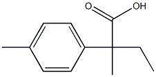 -alpha--Toluicacid,-alpha--ethyl-p--alpha--dimethyl- 结构式