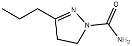 -delta-2-1-Pyrazolinecarboxamide,  3-propyl-  (1CI) 结构式