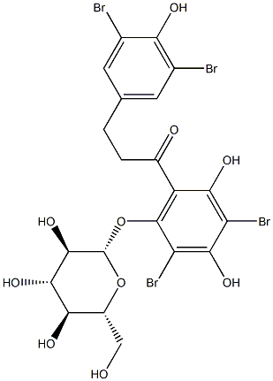 1,3,3',5'-tetrabromophlorhizin 结构式