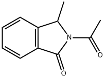 Phthalimidine,  2-acetyl-3-methyl-  (2CI) 结构式