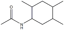 Acetanilide,  hexahydro-2,4,5-trimethyl-  (2CI) 结构式