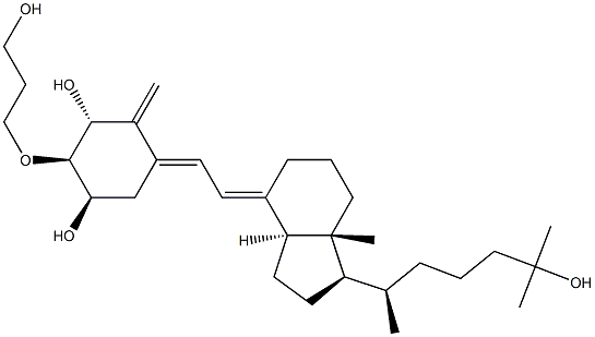 2β-trans-eldecalcitol 结构式