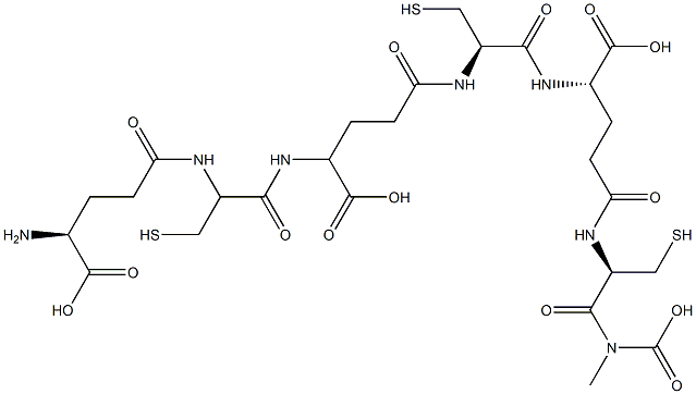 植物螯合素PC 3 结构式