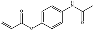 4-acryloyloxyacetanilide 结构式