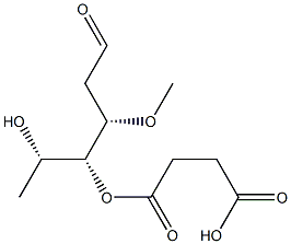 4-O-succinyl diginose 结构式