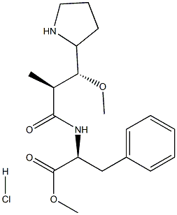 (S)-2-((2R,3R)-3-甲氧基-2-甲基-3 - ((S) - 吡咯烷-2-基)丙酰氨基) 结构式