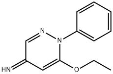 4(1H)-Pyridazinimine,6-ethoxy-1-phenyl-(9CI) 结构式