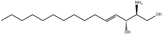 D-erythro-Sphingosine C-15 结构式