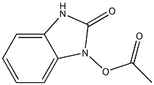 2H-Benzimidazol-2-one,1-(acetyloxy)-1,3-dihydro-(9CI) 结构式