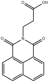 3-N-(1',8'-naphthalimido)propionic acid 结构式