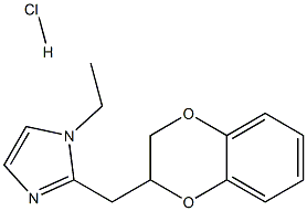 Imiloxan hydrochloride 结构式