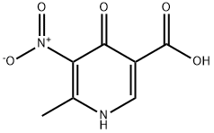 3-Pyridinecarboxylicacid,1,4-dihydro-6-methyl-5-nitro-4-oxo-(9CI) 结构式