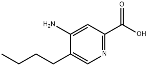 2-Pyridinecarboxylicacid,4-amino-5-butyl-(9CI) 结构式