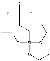 3,3,3-三氟丙基三乙氧基硅烷 结构式