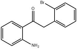 Ethanone, 1-(2-aminophenyl)-2-(2-bromophenyl)- 结构式