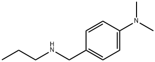 N,N-dimethyl-4-[(propylamino)methyl]aniline 结构式
