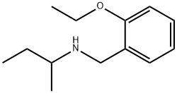 butan-2-yl[(2-ethoxyphenyl)methyl]amine 结构式