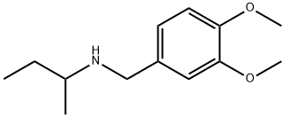 butan-2-yl[(3,4-dimethoxyphenyl)methyl]amine 结构式