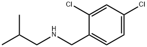 [(2,4-dichlorophenyl)methyl](2-methylpropyl)amine 结构式