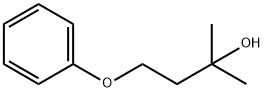 2-甲基-4-苯氧基丁烷-2-醇 结构式
