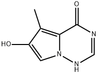 6-羟基-5-甲基-3H-吡咯并[2,1-F][1,2,4]三嗪-4-酮 结构式