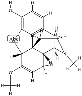 8,14β-Dihydrooripavine 结构式