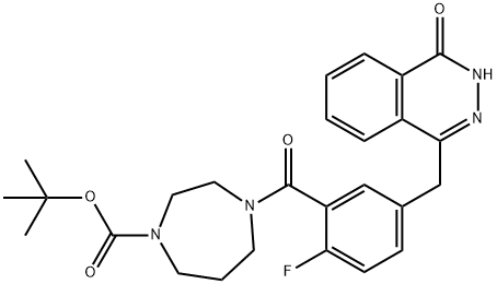 N-tert-ButyloxycarbonylaMino KU-0058948 结构式
