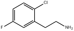 2-(2-chloro-5-fluorophenyl)ethanamine 结构式