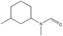 Formamide,  N-methyl-N-3-methylcyclohexyl-  (5CI) 结构式