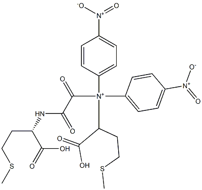 oxalylbis(methionyl-4-nitrophenyl ester) 结构式