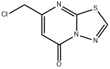 7-(chloromethyl)-5H-[1,3,4]thiadiazolo[3,2-a]pyrimidin-5-one(SALTDATA: FREE) 结构式