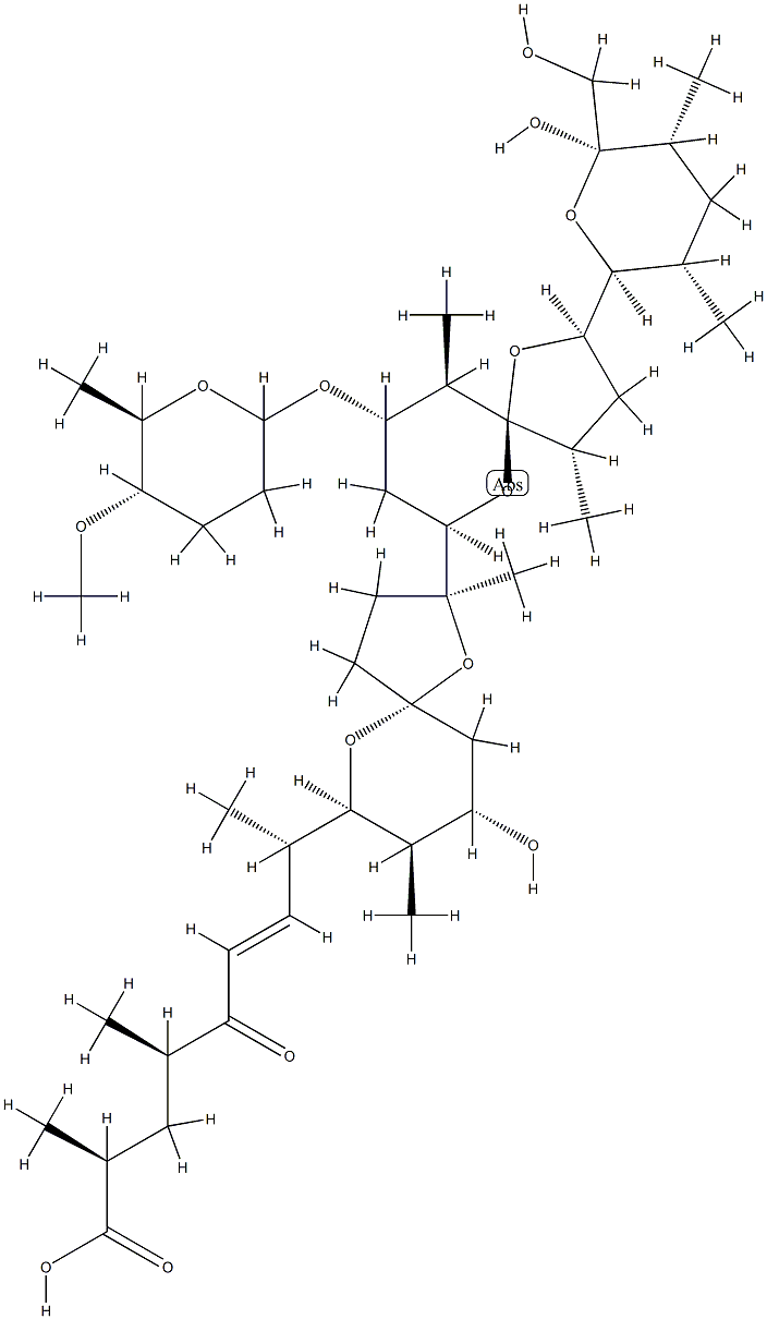 6-Demethyldianemycin 结构式
