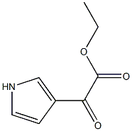 乙基 2-氧亚基-2-(1H-吡咯-3-基)醋酸盐 结构式