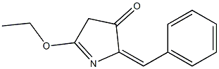 3H-Pyrrol-3-one,5-ethoxy-2,4-dihydro-2-(phenylmethylene)-(9CI) 结构式