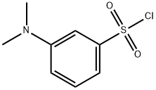 3-二甲基氨基苯磺酰氯 结构式