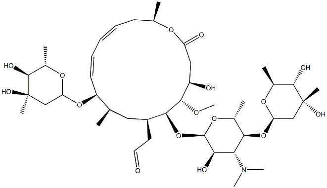 螺旋霉素EP杂质D 结构式