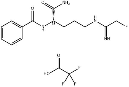F-Amidine (trifluoroacetate salt) 结构式